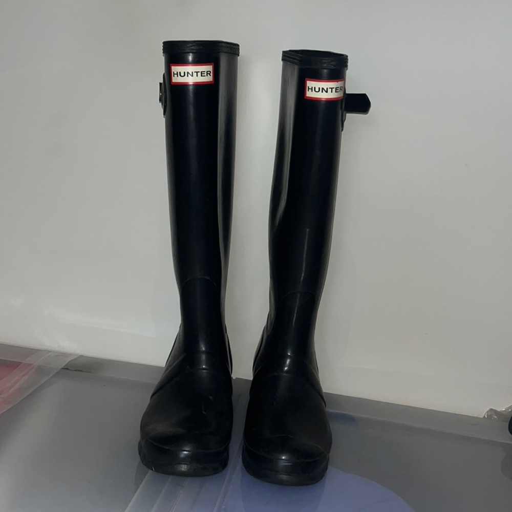 Black Hunter Rain Boots